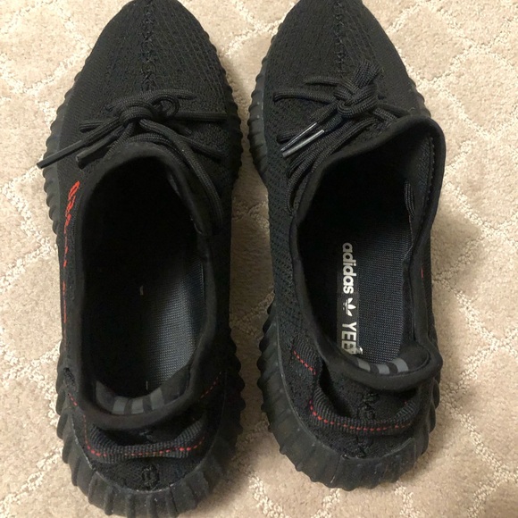 Mens Black Adidas 350 Yeezy Boost (Size 11) - Picture 5 of 6